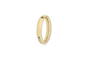 QUDO Interchangeable Small Band in Gold or Silver