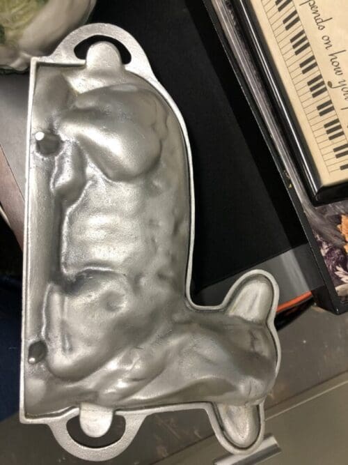 Cast Aluminum Lamb Cake/Bread Mold