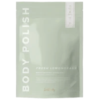 Lemongrass body polish exfoliant.