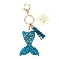 Olivia Moss Dazzler Keychain Mermaid Tail