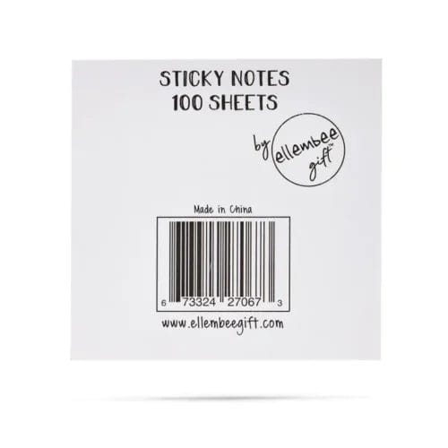 100 sticky notes by ellebee gift.