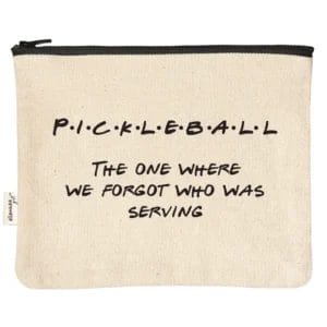 Pickleball: The one where we forgot who was serving.