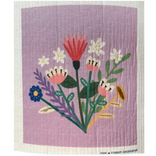 Floral Bouquet Swedish Dish Cloth