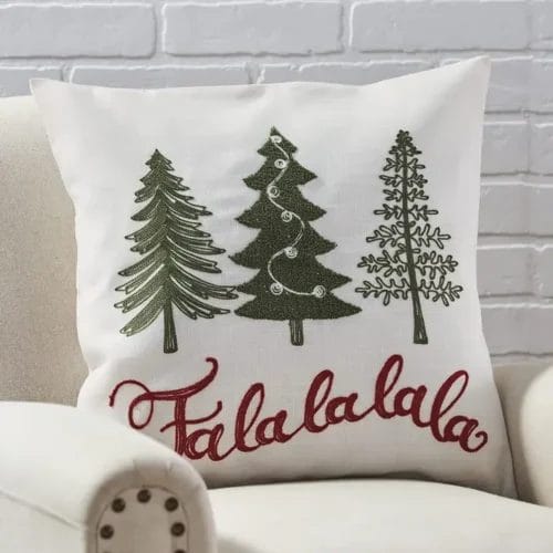 Fa-Lalalala Holiday Pillow Cover