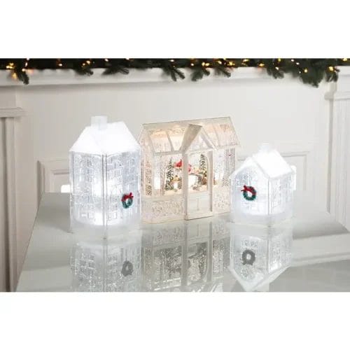 Cardinals Glittery Greenhouse Lantern - Image 2