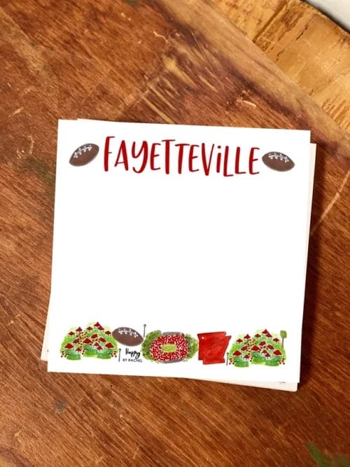 Fayetteville Chunky Notepad