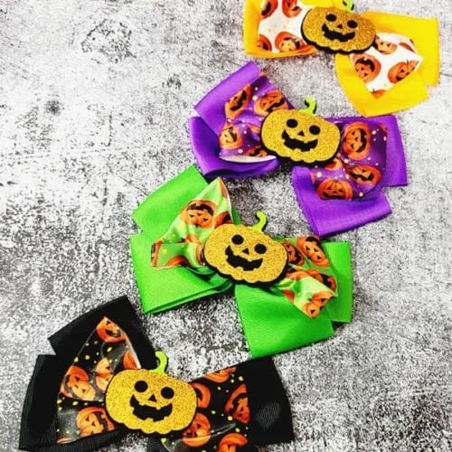 JackOLantern Clip-in Bow