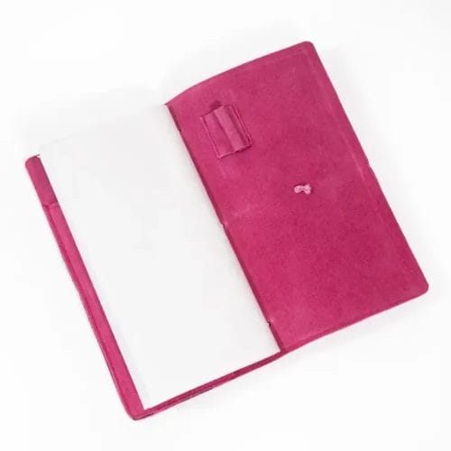 Luxe Suede Journal with Organic Cotton Paper - Image 5